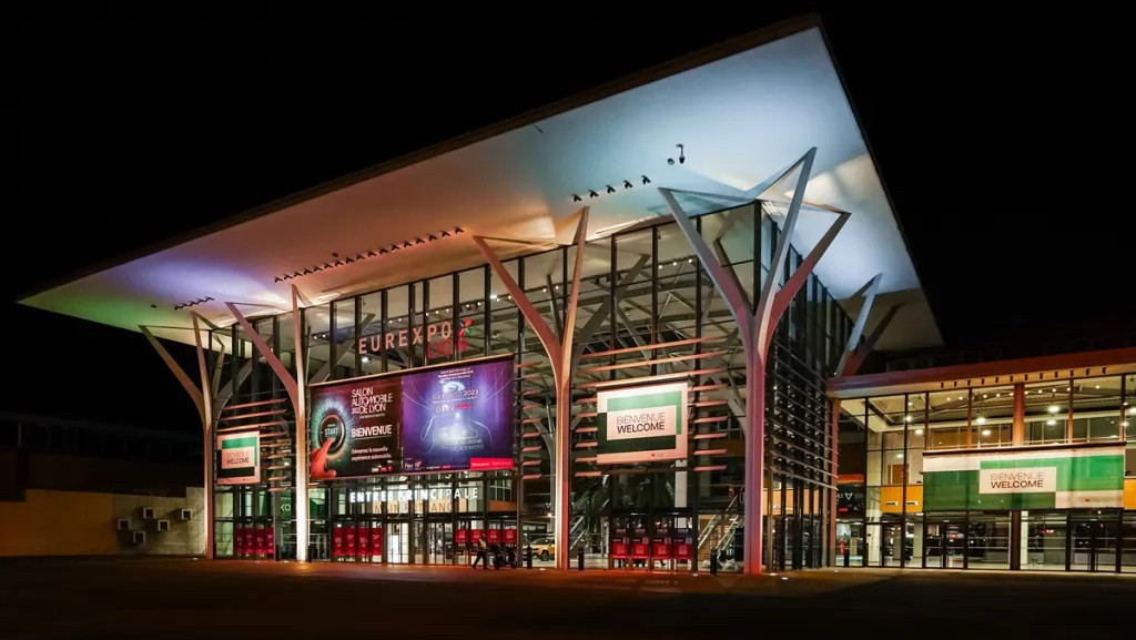 The Eurexpo in Lyon, France where WorldSkills Lyon 2024 will take place. 