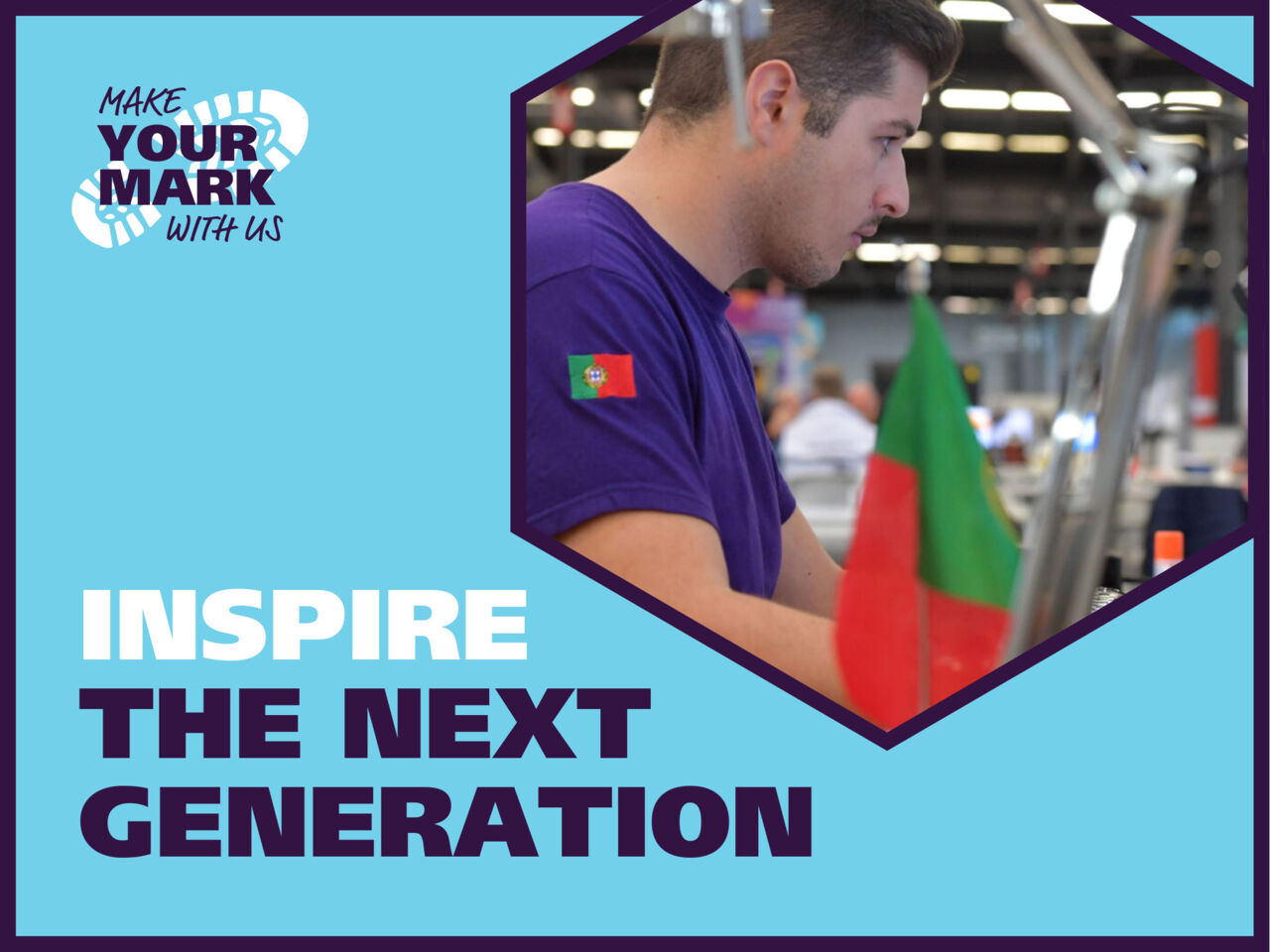 WorldSkills Champions Trust representative Jo&atilde;o Teixeira is mobilizing young people to use skills to build a better future