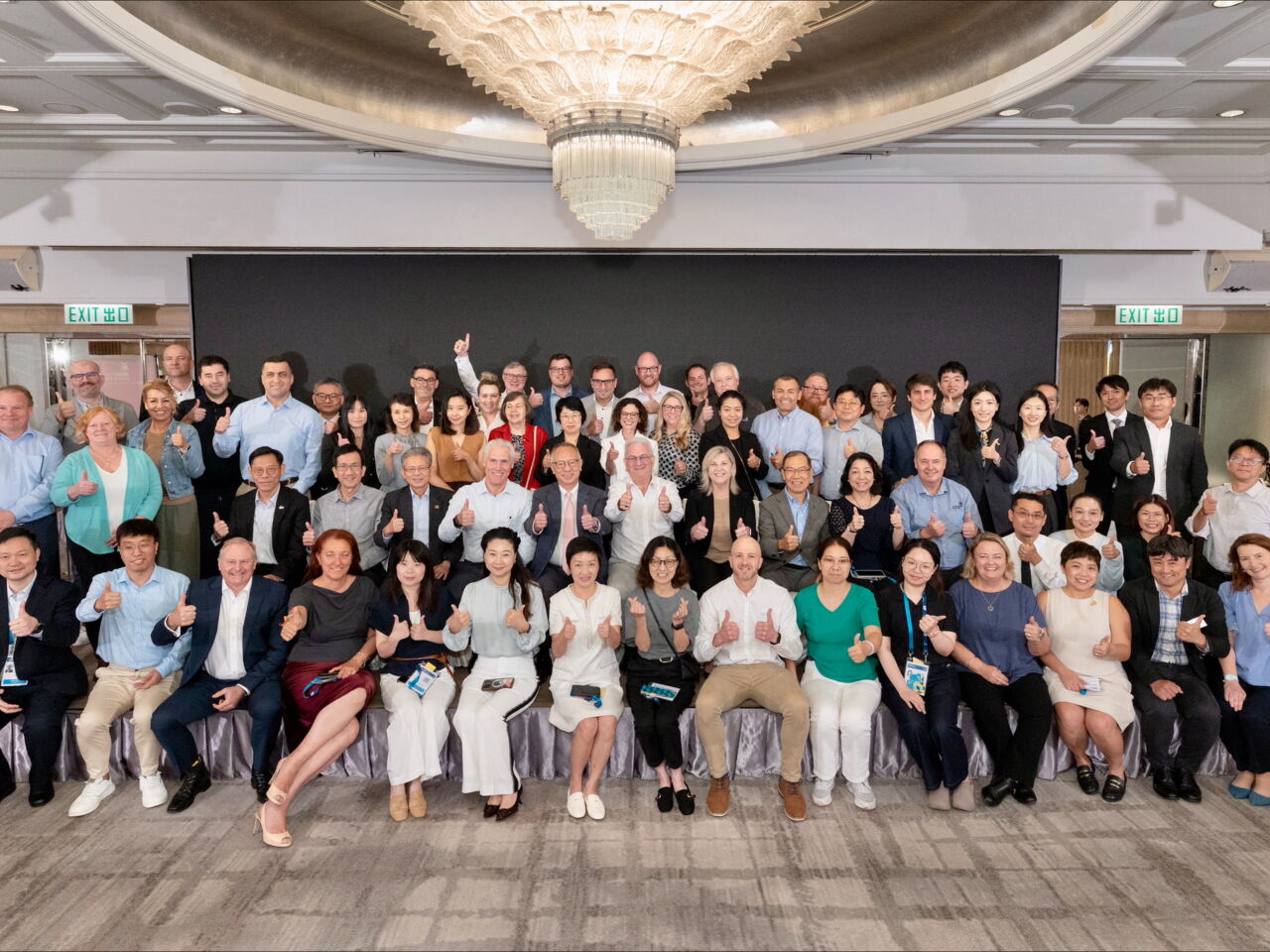 Participants pose inside for a group photograph at the second face-to-face workshop held on 23-25 July in Hong Kong, China.&nbsp;
