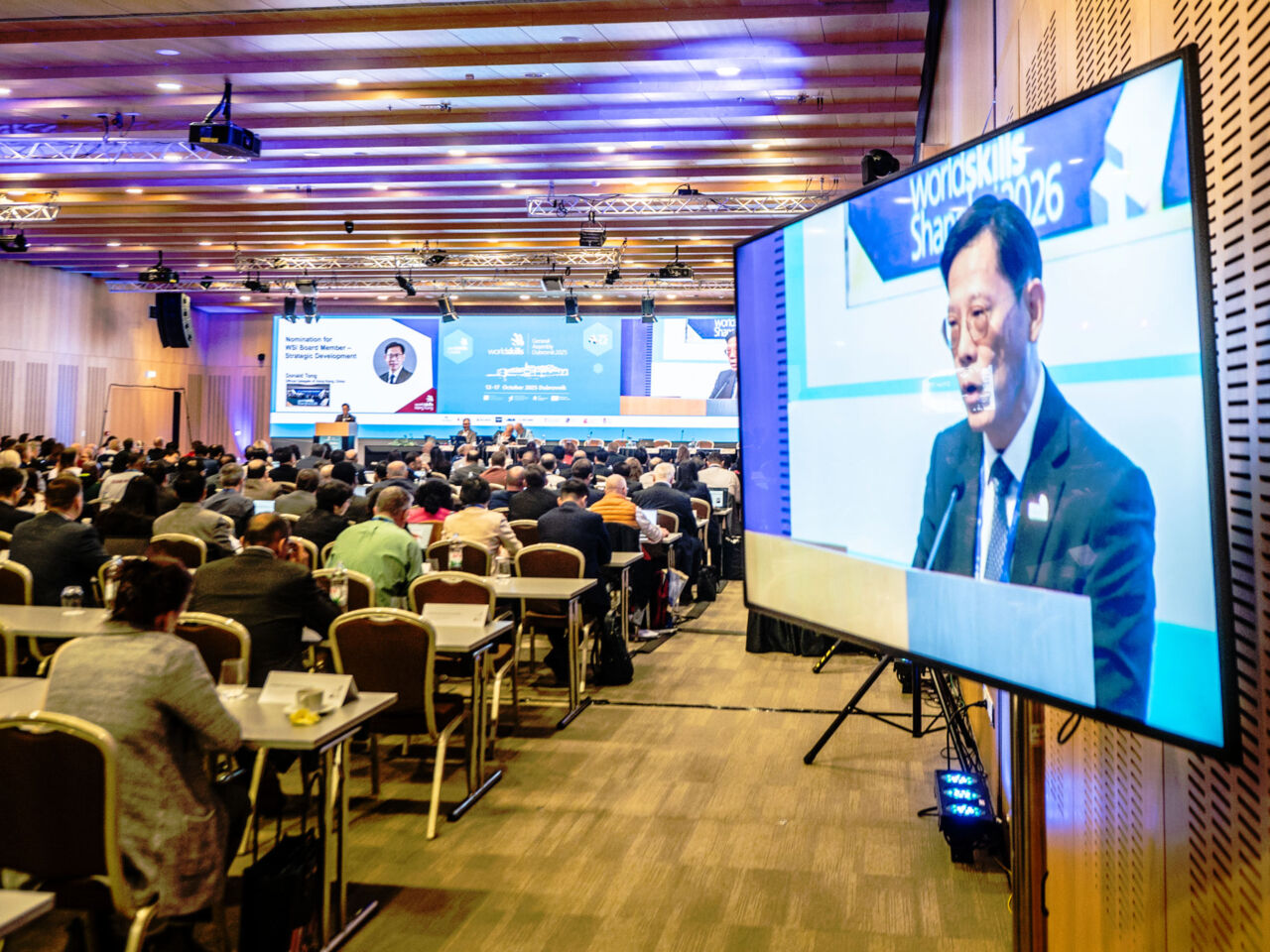 Donald Tong of Hong Kong elected as Board member – Strategic Development at WorldSkills General Assembly 2025 in Dubrovnik.