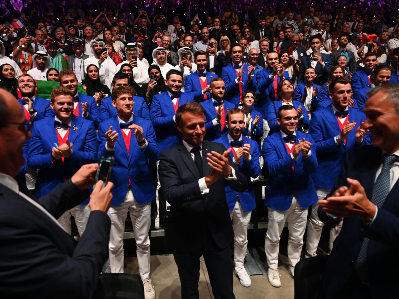 President Macron welcomes the world to France at the WorldSkills Lyon 2024 Opening Ceremony