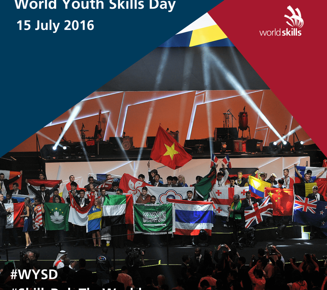 Join us to celebrate World Youth Skills Day!